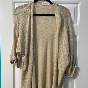 Cream cardigan